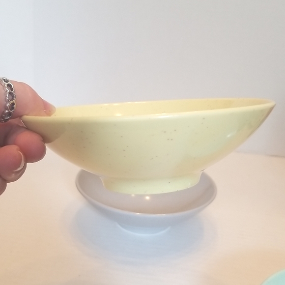Vintage Harmony House Town & Country Pastel 3 Melmac Bowls - Picture 5 of 9